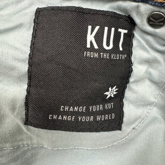 Kut From The Kloth Catherine Fab Ab Boyfriend Jeans 2 High Rise Dark KP1477MA2 - Picture 10 of 16